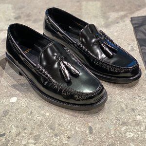 Saint Laurent Loafer Black Leather